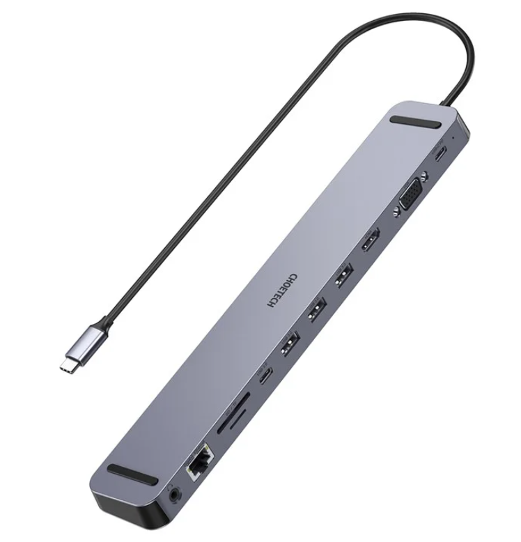 Choetech docking station multiport-usb-c 11 EN1 HUB