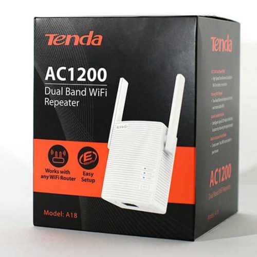 TENDA REPEATER/ACCESS POINT WIFI Dual Band A18 / AC1200i