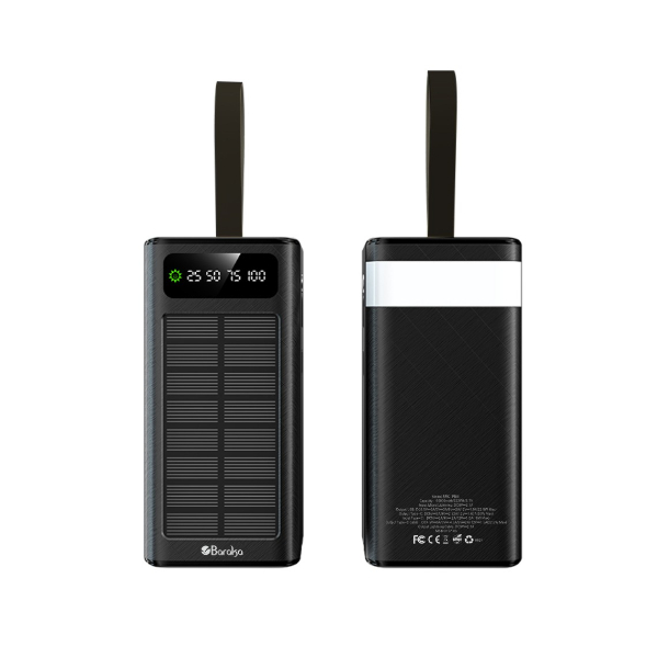 Power Bank 60000mAh Noir 2 Sorties