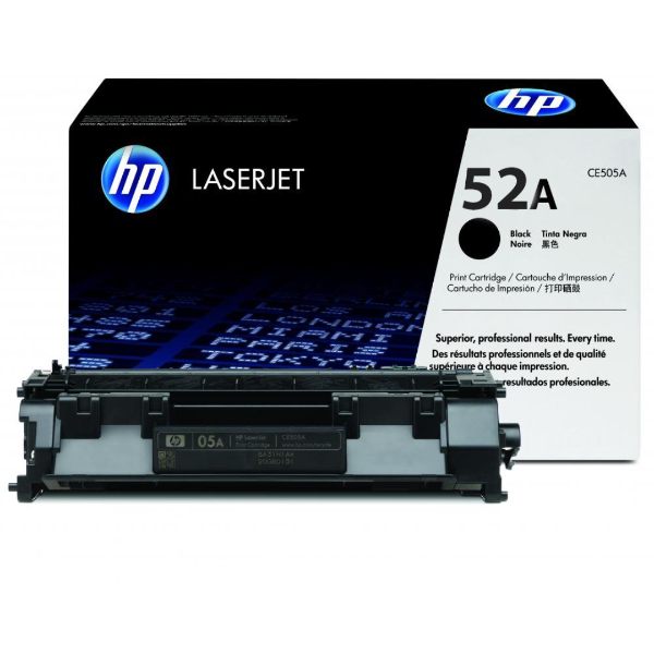 Toner HP-52A (CE205A) Noir (6000 pages à 5%)