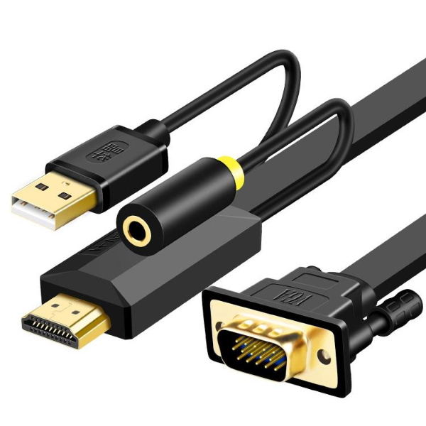 Câble HDMI vers VGA JiNGHUA JH-Z130G (2M)