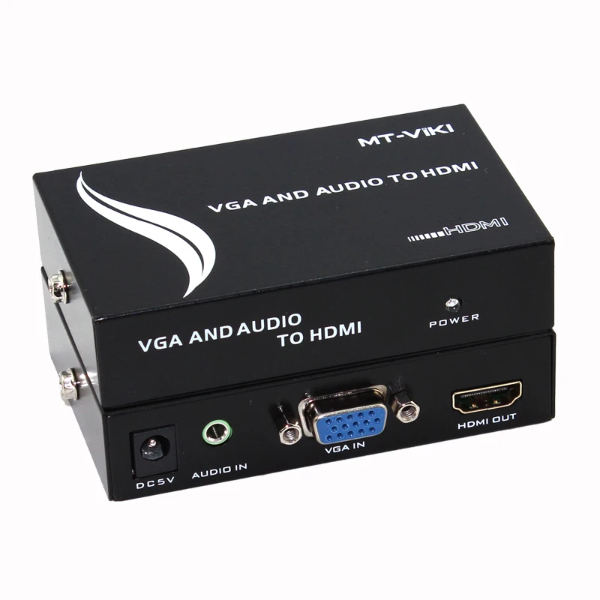 Convertisseur VGA vers HDMI + AUDIO