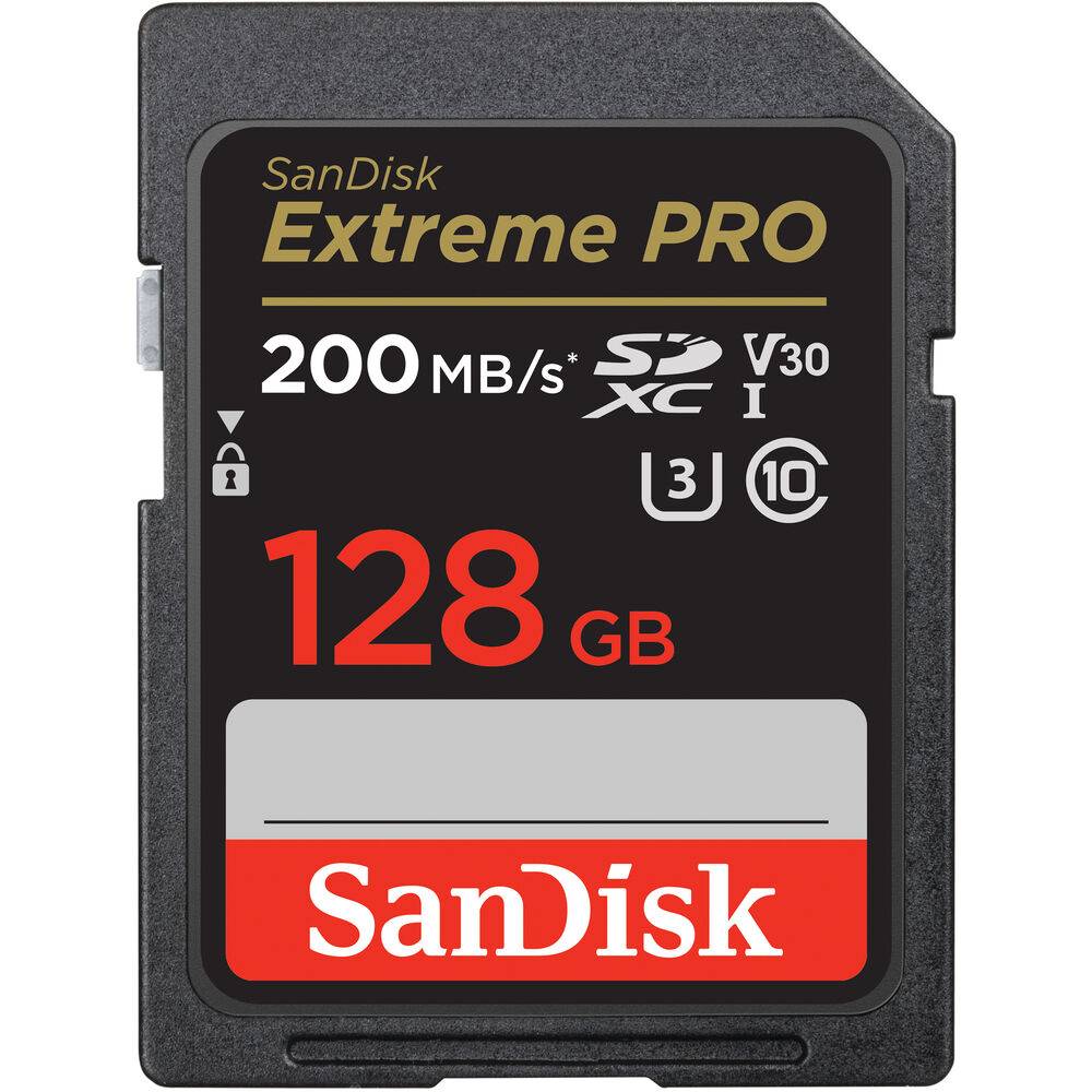 Carte mémoire SD Sandisk Extreme Pro 128Go