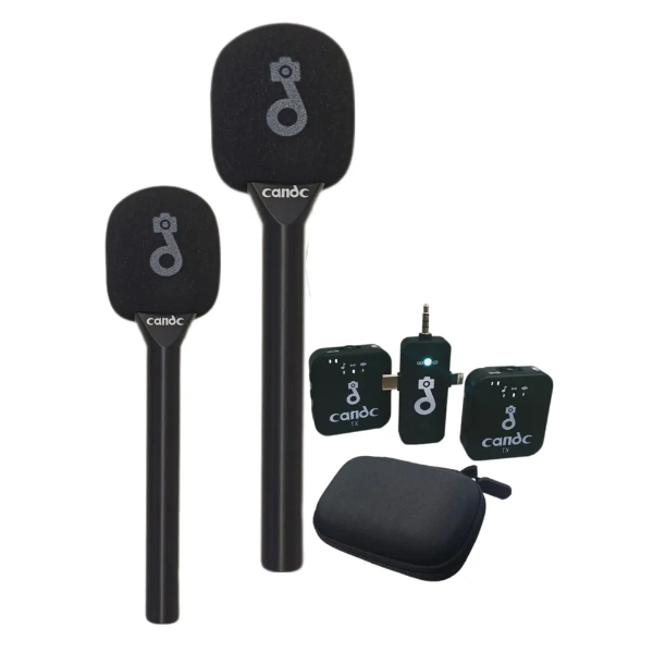 CANDC INTERVIEW DUAL MIC 2TX+1RX / MICRO CRAVATE SANS FIL DUO