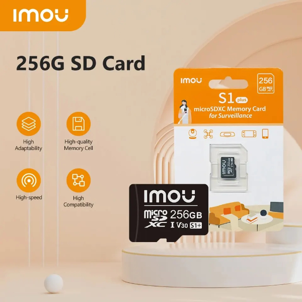 Imou - Carte Mémoire Micro SD 256Gb - ST2-226-S1