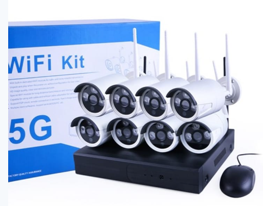 Kit de vidéosurveillance sans fil 4 Cameras 5G