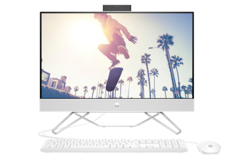 HP All-in-One 24-cb1493nh PC  - 8Gb - 512Gb 24" Full HD Tactile Blanc