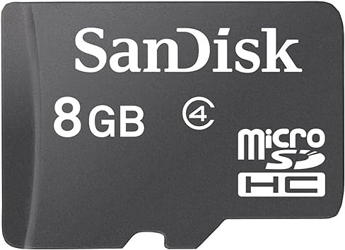 SANDISK CARTE MEMOIRE SD 8GB CLASS 4/ NUMERIQUE